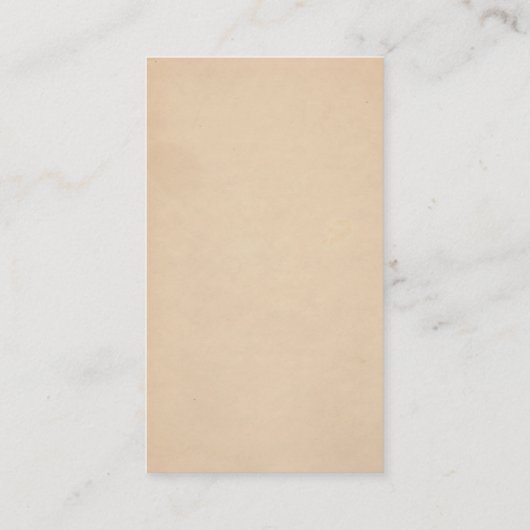 Carte De Visite Moderne rustique (Dos)
