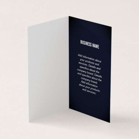 Carte De Visite Moderne | Simple (Intérieur)