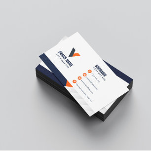 Carte De Visite Moderne simple élégant