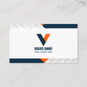 Carte De Visite Moderne simple élégant (Dos)