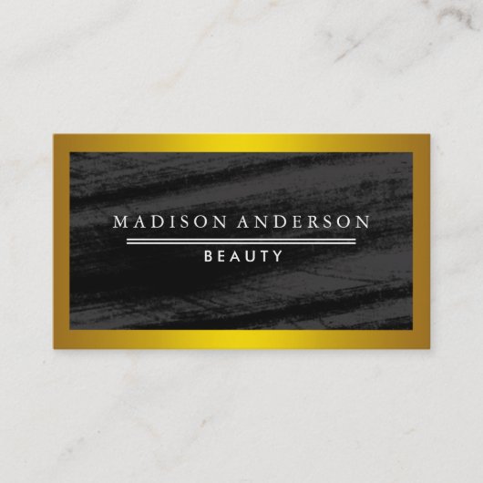 Carte De Visite Moderne simple et classique beauté rose (Devant)