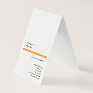 Carte De Visite Moderne Simple et tendance minimaliste