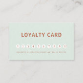 Carte De Visite Moderne, simple, professionnel, salon, vert clair (Devant)