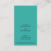 CARTE DE VISITE MODERNE :: talk bulle 11P (Dos)