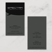 CARTE DE VISITE MODERNE :: talk bulle 4P (Devant / Derrière)