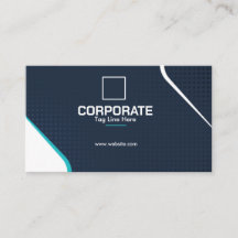 Moderne Teal Noir Professionnel