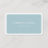 Carte De Visite Moderne, tendance, Code QR, Salon (Devant)