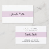 Carte De Visite Moderne tendance Créatif Simple Professionnel Plat (Devant / Derrière)