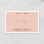 Carte De Visite Moderne tendance Créative Simple Design Modèle (Devant)