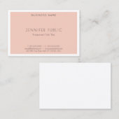 Carte De Visite Moderne tendance Créative Simple Design Modèle (Devant / Derrière)