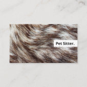 Carte De Visite Moderne tendance Élégant Entraîneur de Chien Cool (Devant)