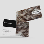 Carte De Visite Moderne tendance Élégant Entraîneur de Chien Cool