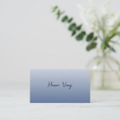 Carte De Visite Moderne tendance et simple professionnel (Debout devant)