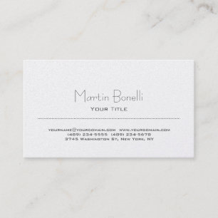 Carte de visite moderne tendance Pearl