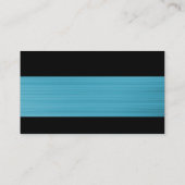 Carte De Visite Moderne - Texture bleu clair brossé (Dos)