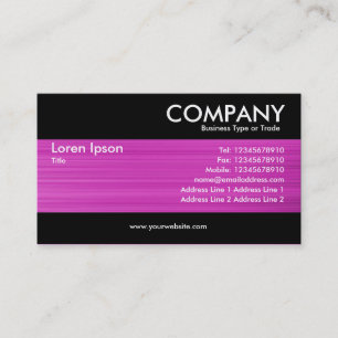 Carte De Visite Moderne - Texture magenta broyée