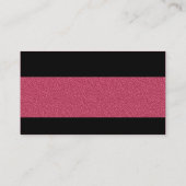 Carte De Visite Moderne - Texture rouge bossée (Dos)