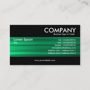 Carte De Visite Moderne - Texture verte brossée