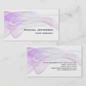 Carte De Visite Moderne unique tendance personnelle (Devant / Derrière)