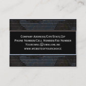 Carte de visite moderne Westby (Dos)