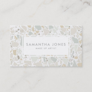 Carte De Visite Modernes simples en pierre élégants de sol de