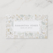 Carte De Visite Modernes simples en pierre élégants de sol de (Devant)