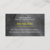 Carte De Visite Modernisation de la construction et de l'entrepren (Dos)