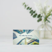 Carte De Visite Modernisation du bâtiment de bureau Changement d'a (Debout devant)