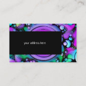 Carte De Visite Modes de vie - Art Neurographique Motif 2 (Dos)