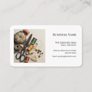 Carte de visite modifiable d'entreprise locale
