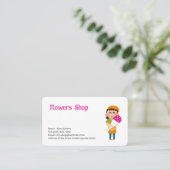 Carte de visite modifiable des services de magasin (Debout devant)