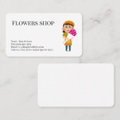Carte de visite modifiable des services de magasin (Devant / Derrière)