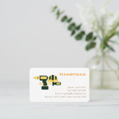 carte de visite modifiable des services handiman (Debout devant)