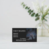 Carte De Visite Modifiable, Service de lecture de cartes, Tarot , (Debout devant)