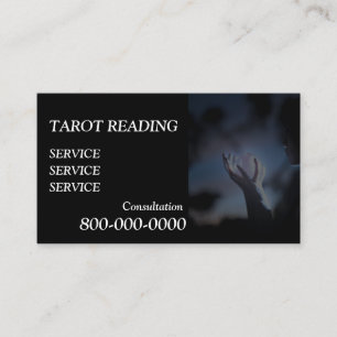 Carte De Visite Modifiable, Service de lecture de cartes, Tarot ,