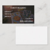Carte De Visite Modifiable, Service de lecture de cartes, Tarot , (Devant / Derrière)