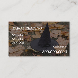 Carte De Visite Modifiable, Service de lecture de cartes, Tarot ,