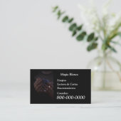 Carte De Visite Modifiable, Service de lecture de cartes, Tarot , (Debout devant)
