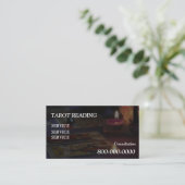 Carte De Visite Modifiable, Service de lecture de cartes, Tarot , (Debout devant)