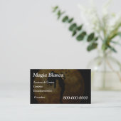 Carte De Visite Modifiable, Service de lecture de cartes, Tarot , (Debout devant)