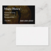 Carte De Visite Modifiable, Service de lecture de cartes, Tarot , (Devant / Derrière)