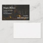 Carte De Visite Modifiable, Service de lecture de cartes, Tarot , (Devant / Derrière)