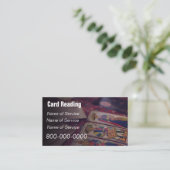 Carte De Visite Modifiable, Service de lecture de cartes, Tarot , (Debout devant)