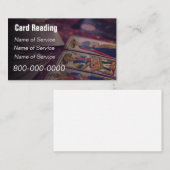 Carte De Visite Modifiable, Service de lecture de cartes, Tarot , (Devant / Derrière)