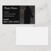Carte De Visite Modifiable, Service de lecture de cartes, Tarot , (Devant / Derrière)