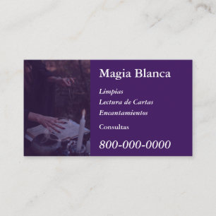 Carte De Visite Modifiable, Service de lecture de cartes, Tarot, M