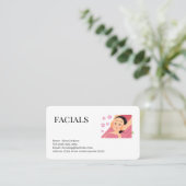 carte de visite modifiable services de soins de vi (Debout devant)