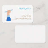 carte de visite modifiable services d'homme à tout (Devant / Derrière)