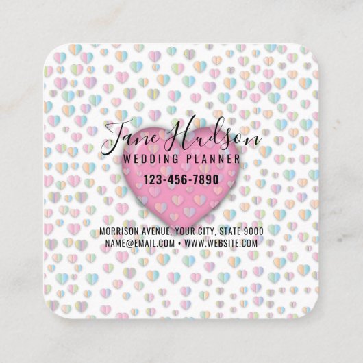 Carte de visite modifiable simple et simple (Dos)