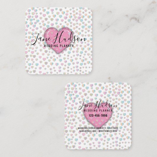 Carte de visite modifiable simple et simple (Devant / Derrière)